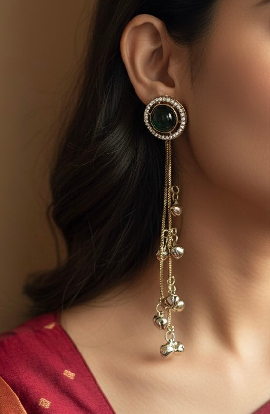 Short Length Kashmiri Jhumka Earring