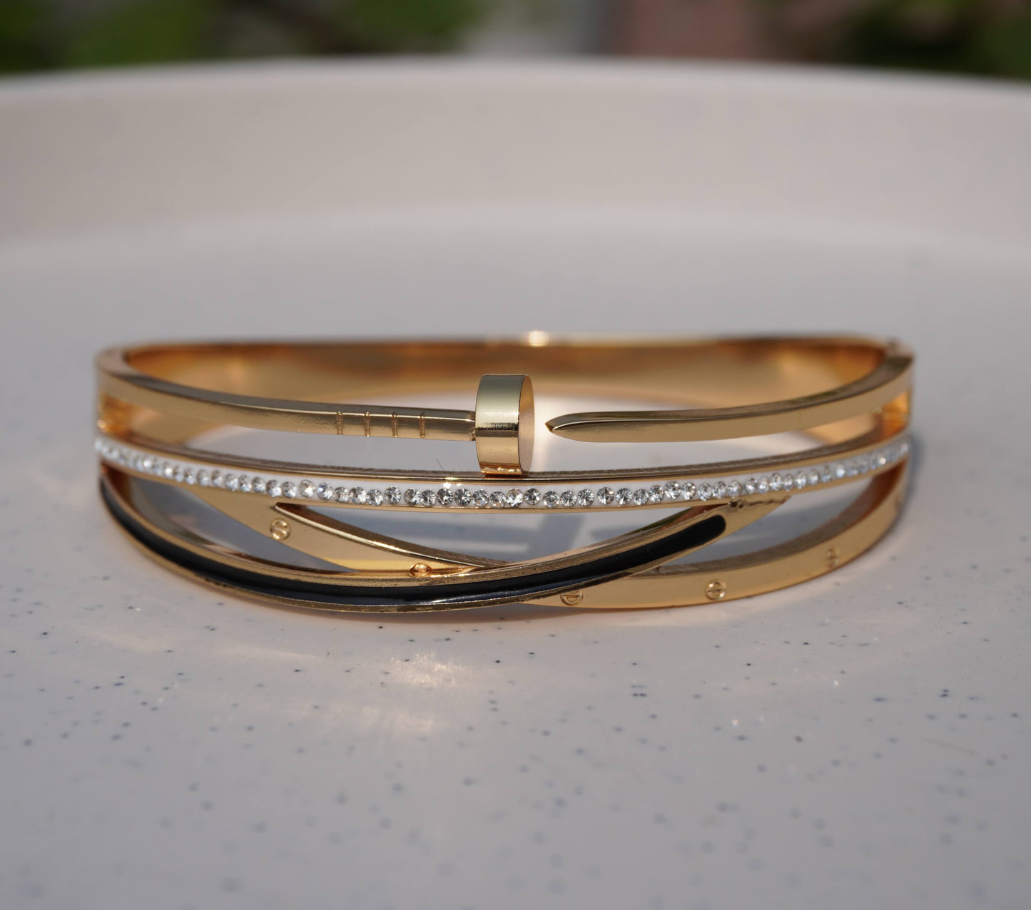 Elegant Golden Layered Bracelet