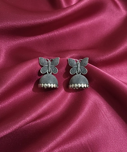 Small Butterfly Design Jhumka for Girls & Women