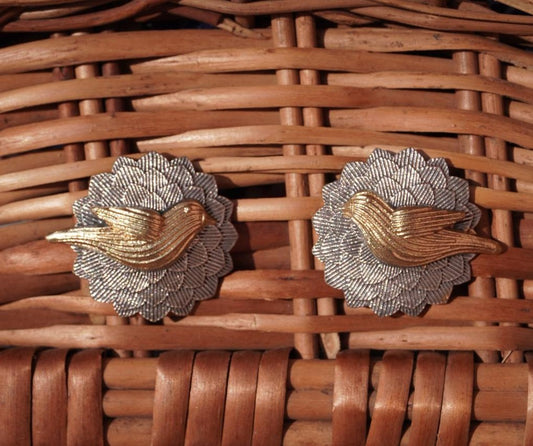 Bird's Nest Serenade Stud Earrings