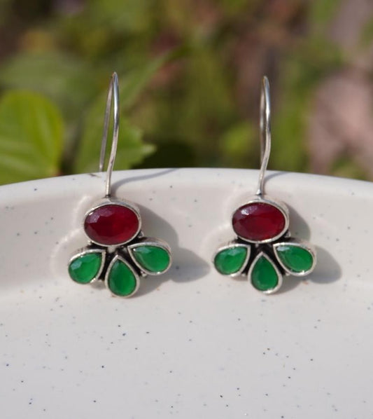 egal Bloom Multi-Stone Dangler Earrings