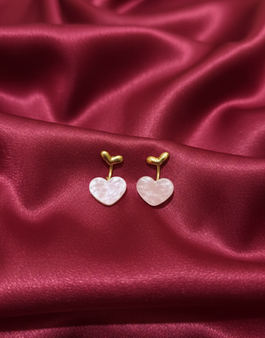 The Balletcore Heart Studs