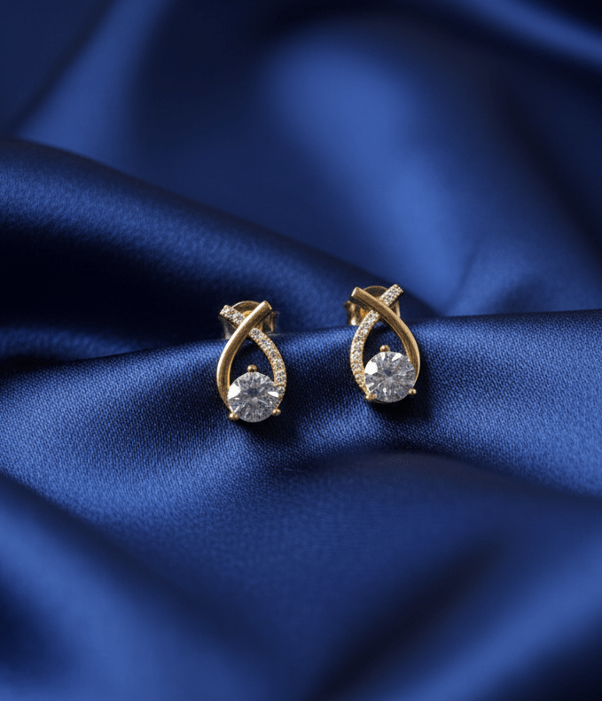 Celestial Crossover Solitaire Studs