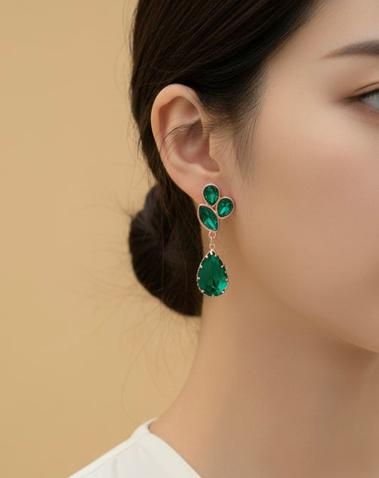 Florentine Bloom Drops earring