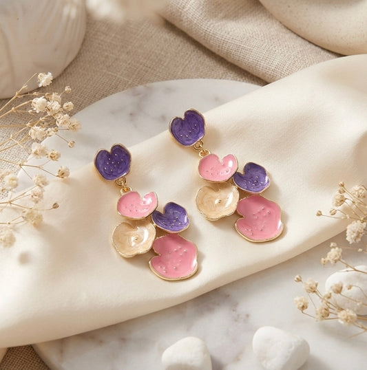 Petal Pop Cascade Earrings