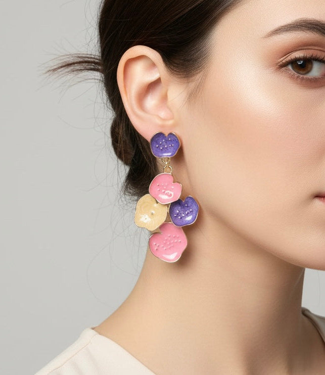 Petal Pop Cascade Earrings