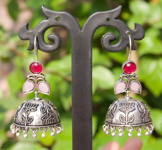 Traditional Jewelry Style Dome Earrings