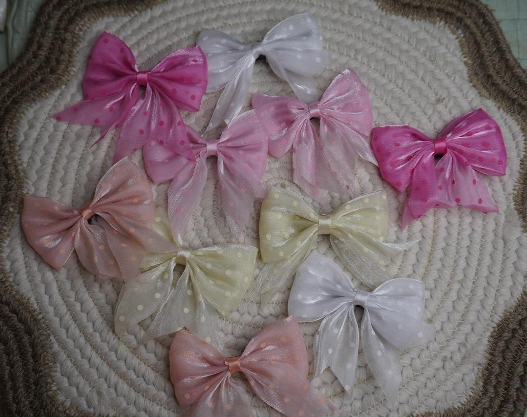 Bow Hair Clips (Set of 2)