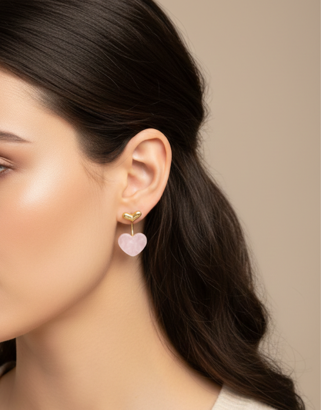 The Balletcore Heart Studs