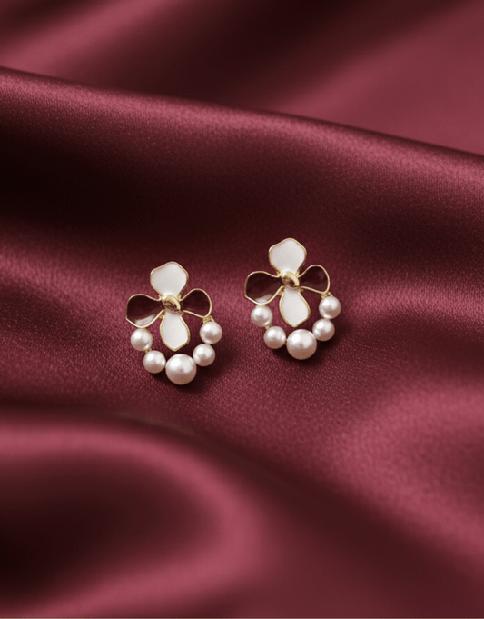 Midnight Blossom Ear Jackets