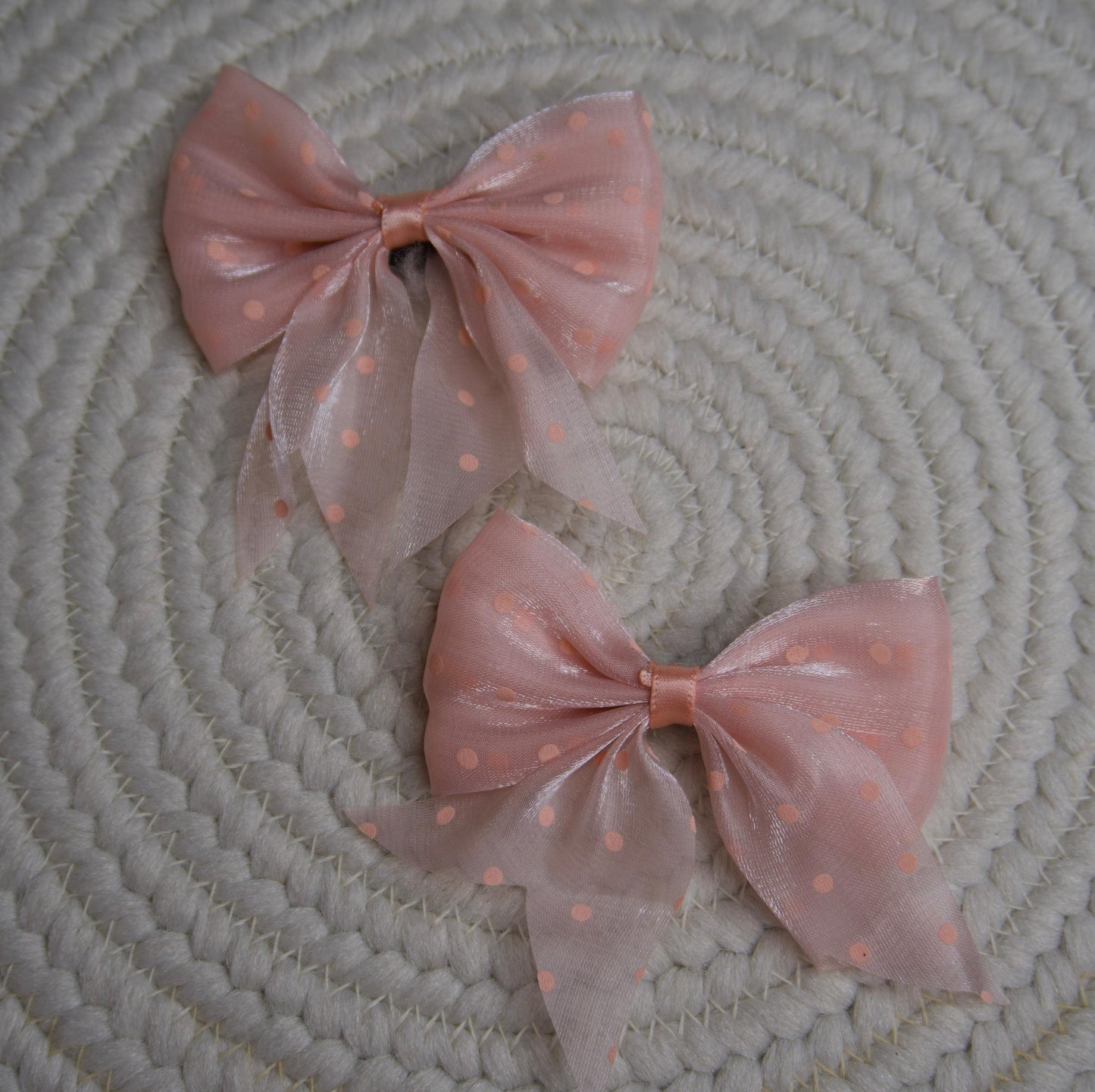Bow Hair Clips (Set of 2)
