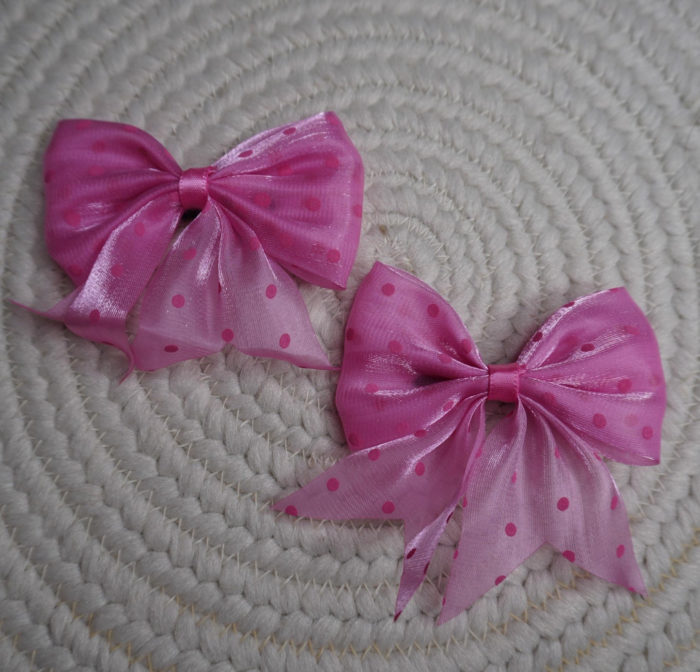 Bow Hair Clips (Set of 2)