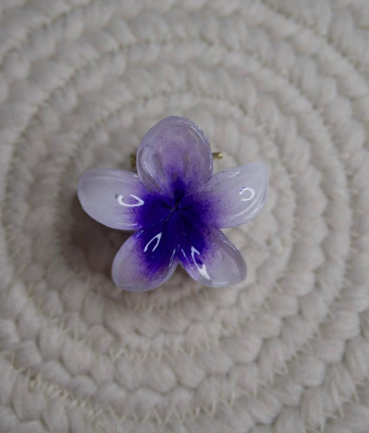 Glossy Sunflower Hair Claw Clip